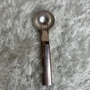 Vintage Aluminum Ice Cream Scoop w/ Lever 7" Long USA Pat No. 2756698